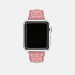 COACH® Apple® Strap, 38 Mm, 40 Mm And 41 Mm Women Watches Pink | XPCS03497