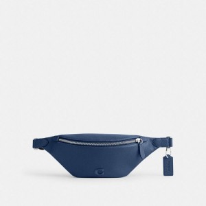 COACH® Charter 7 Men Belt Bags Blue | GXDA98625