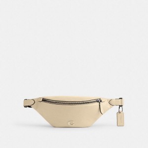 COACH® Charter 7 Men Belt Bags White | XROZ58420