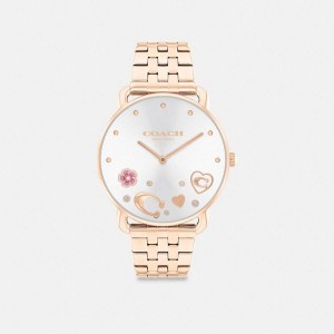 COACH® Elliot, 36 Mm Women Watches Gold | VQZA78062