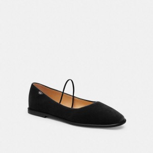 COACH® Emilia Mary Jane Women Loafers Black | UNLO37450
