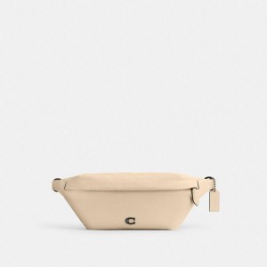 COACH® Hall Men Belt Bags White | OSFQ21046