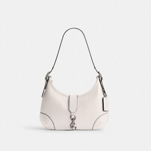 COACH® Hamptons Women Hobo Bag White | EXUB76045