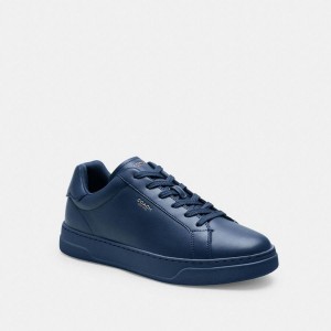 COACH® High Line Men Sneakers Blue | PYDX69712