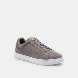 COACH® High Line Men Sneakers Grey | YFLA28674
