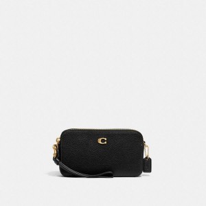 COACH® Kira Crossbody Women Clutch Bags Black | CIPO72805