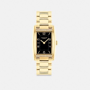 COACH® Reese, 24 Mm X 35 Mm Women Watches Gold | WFIC76293