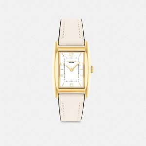 COACH® Reese, 24 Mm X 35 Mm Women Watches White | BQHW45730