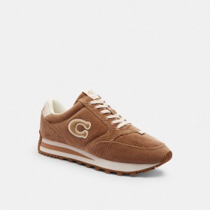 COACH® Runner Men Sneakers Brown | EXTI54631
