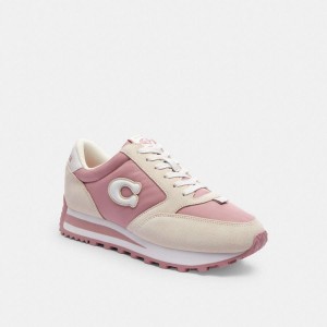 COACH® Runner Men Sneakers Pink | VWNQ45068