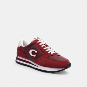 COACH® Runner Men Sneakers Red | TUNI90542