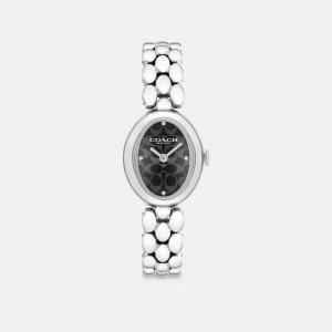 COACH® Sammy, 22 Mm Women Watches Silver | MHJG71386