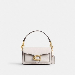 COACH® Tabby 12 Women Crossbody Bag White | EMWZ90435