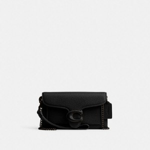 COACH® Tabby Crossbody Wristlet Women Clutch Bags Black | VWHN49708