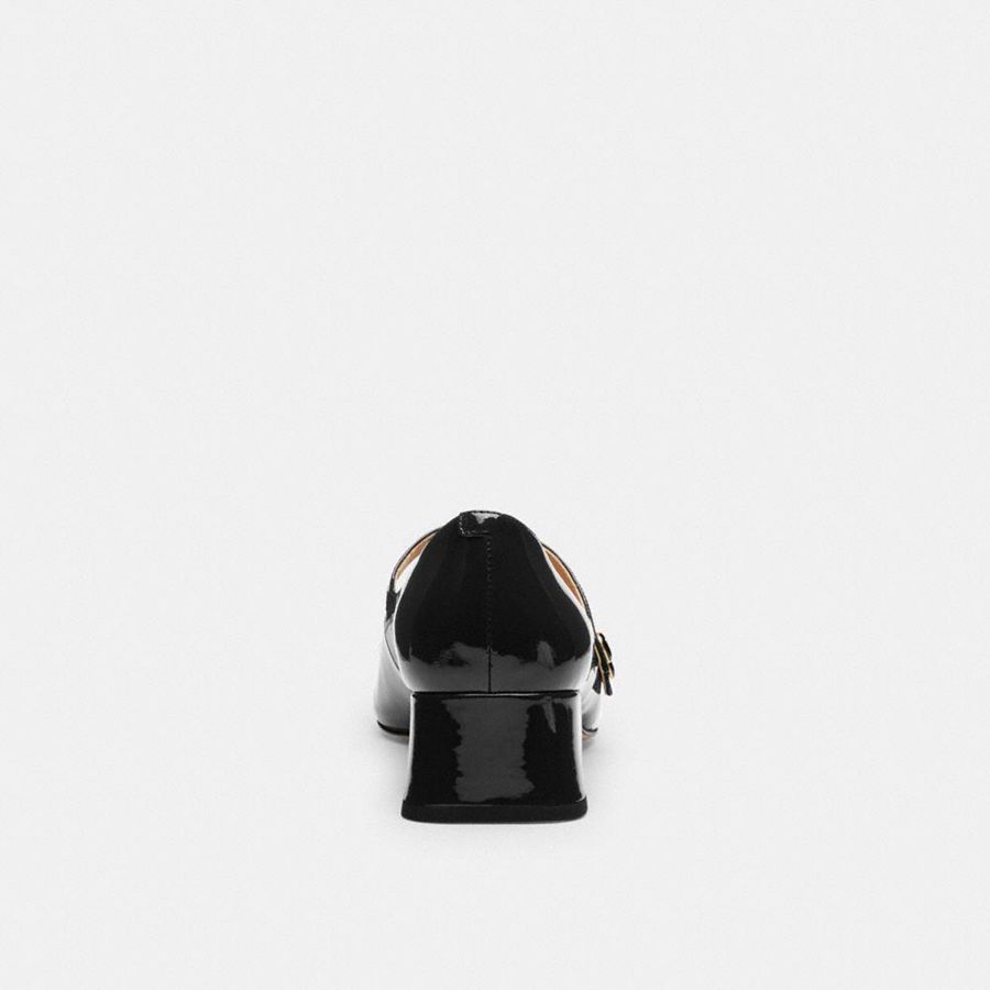 COACH® Angelina Mary Jane Women Pumps Black | NYTB75218