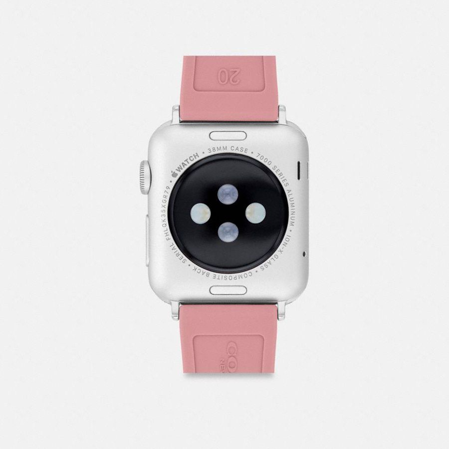 COACH® Apple® Strap, 38 Mm, 40 Mm And 41 Mm Women Watches Pink | XPCS03497