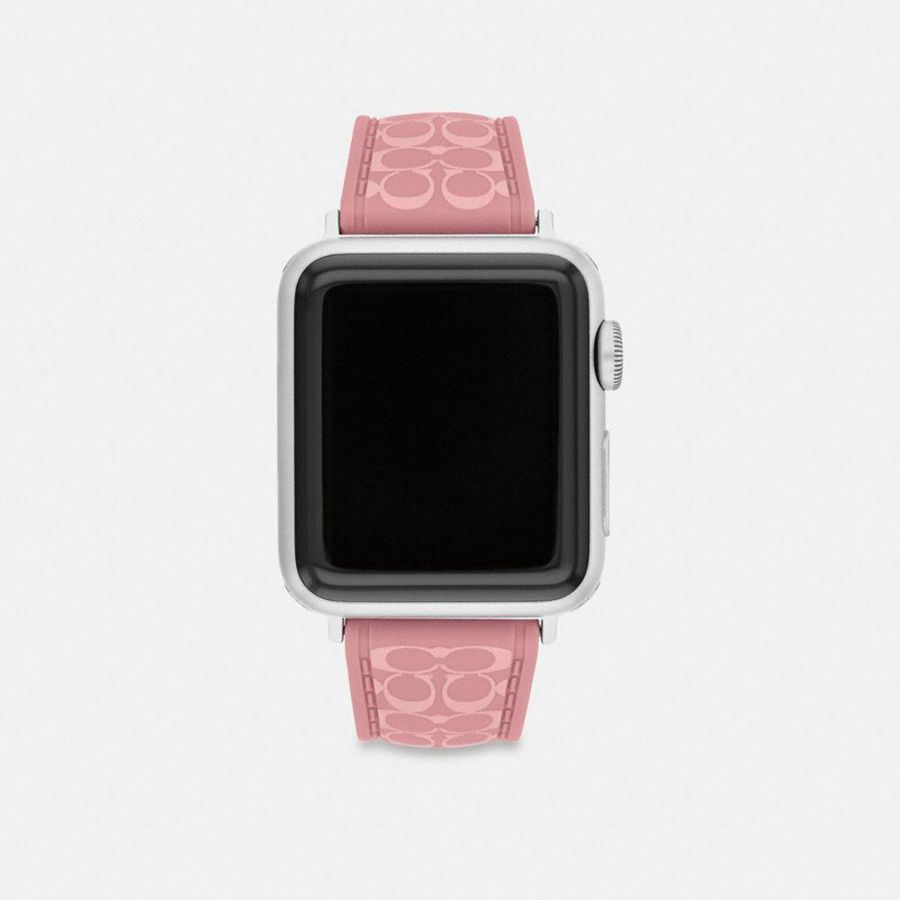 COACH® Apple® Strap, 38 Mm, 40 Mm And 41 Mm Women Watches Pink | XPCS03497