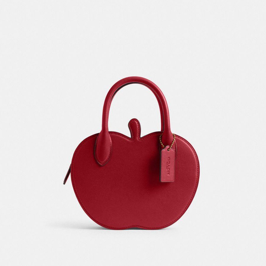 COACH® Apple Women Crossbody Bag Red | PMSJ89264