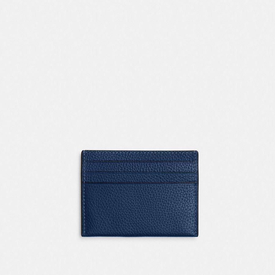 COACH® Card Case Men Wallet Brown | XFCZ18024