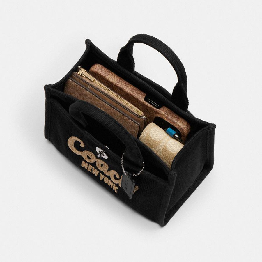 COACH® Cargo 20 Women Tote Bags Black | LBNQ32079