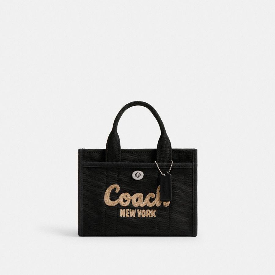 COACH® Cargo 20 Women Tote Bags Black | LBNQ32079