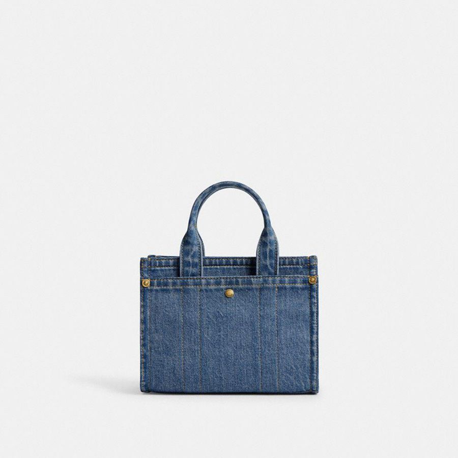 COACH® Cargo 20 Women Tote Bags Blue | IDEO07918