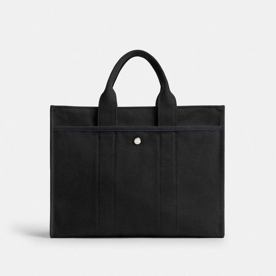 COACH® Cargo 42 Women Tote Bags Black | VJEU25380