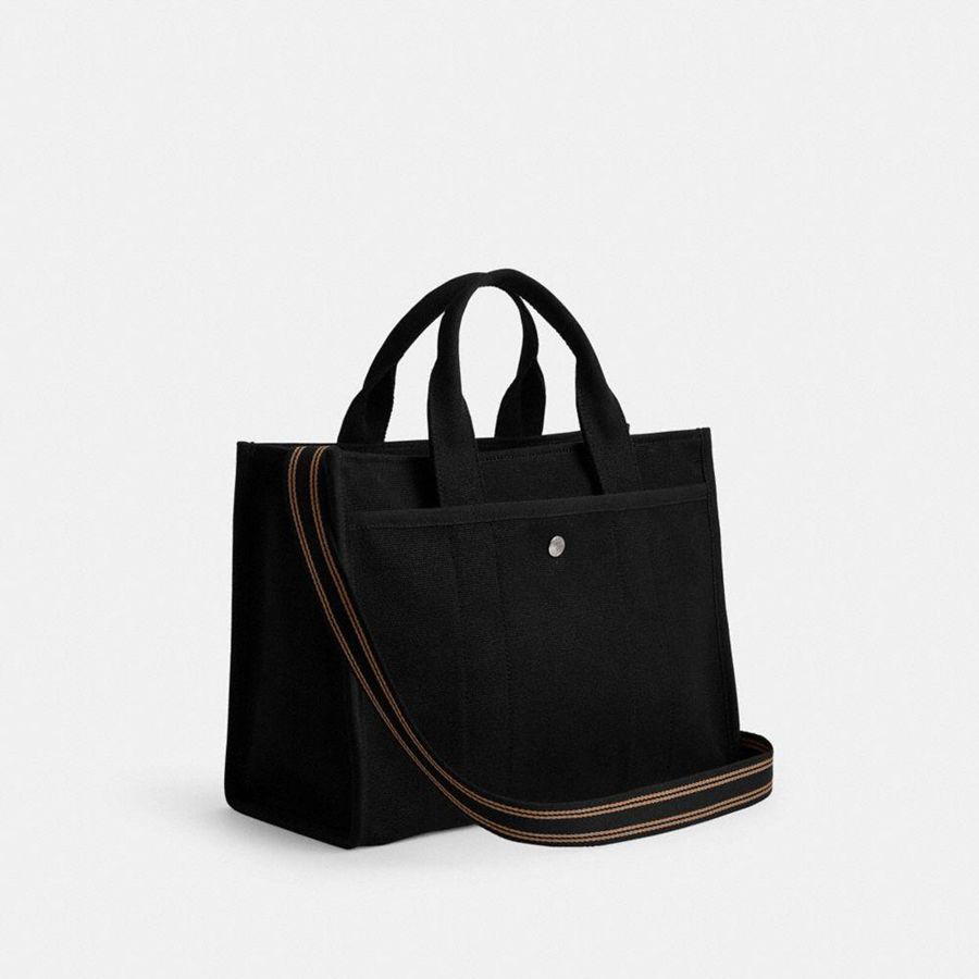 COACH® Cargo Women Tote Bags Black | TKGW83472