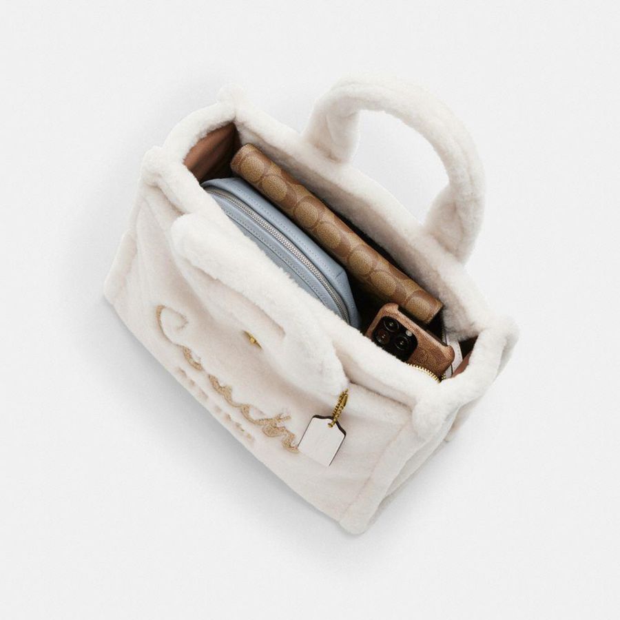 COACH® Cargo Women Tote Bags White | LFSE48736