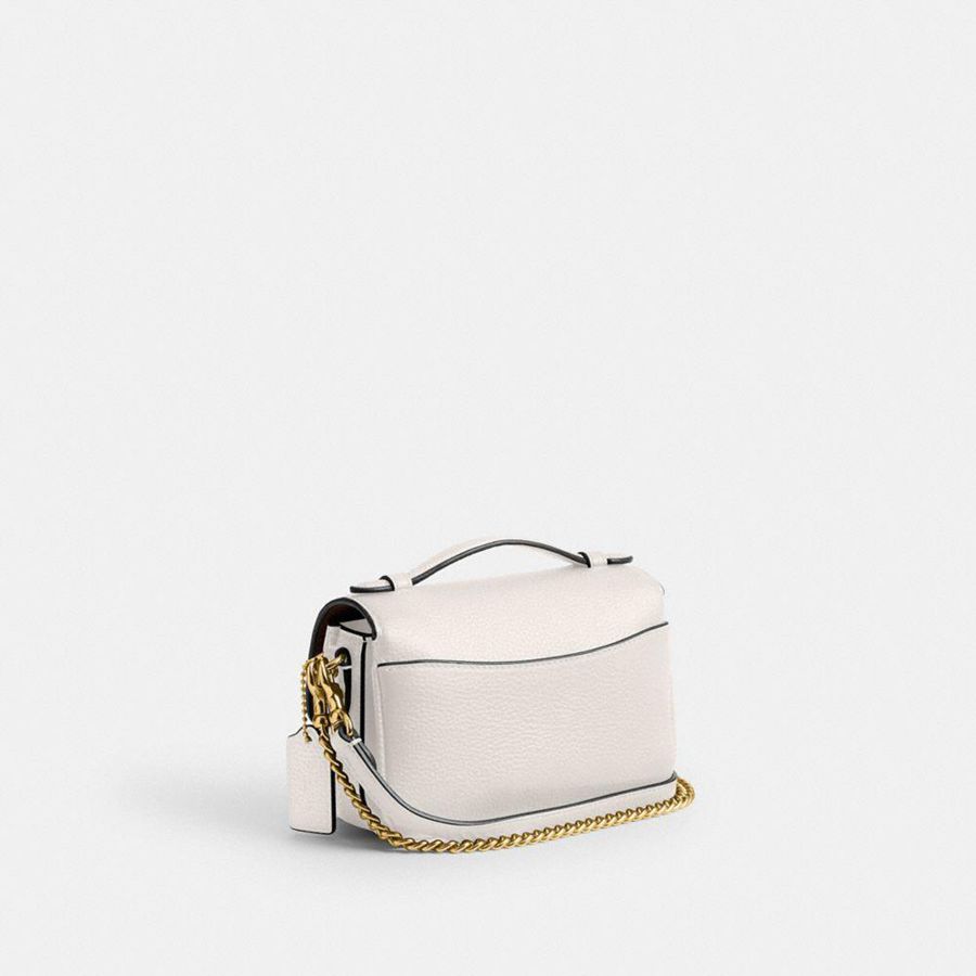 COACH® Cassie 17 Women Crossbody Bag White | GWBE39476