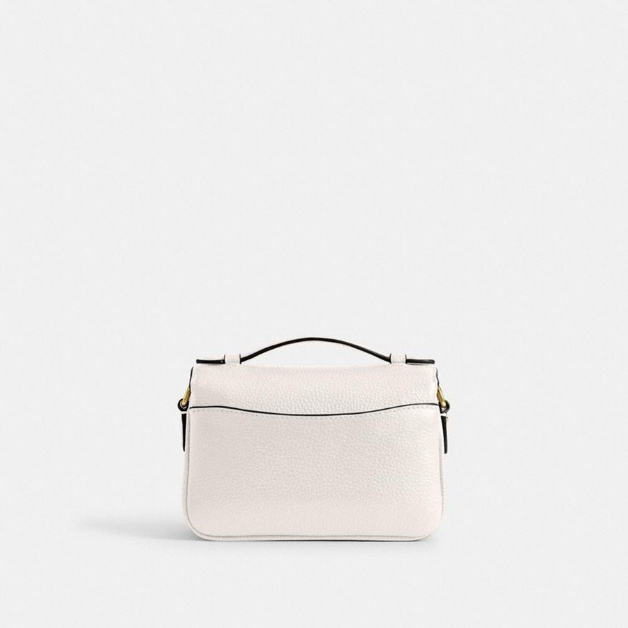 COACH® Cassie 17 Women Crossbody Bag White | GWBE39476