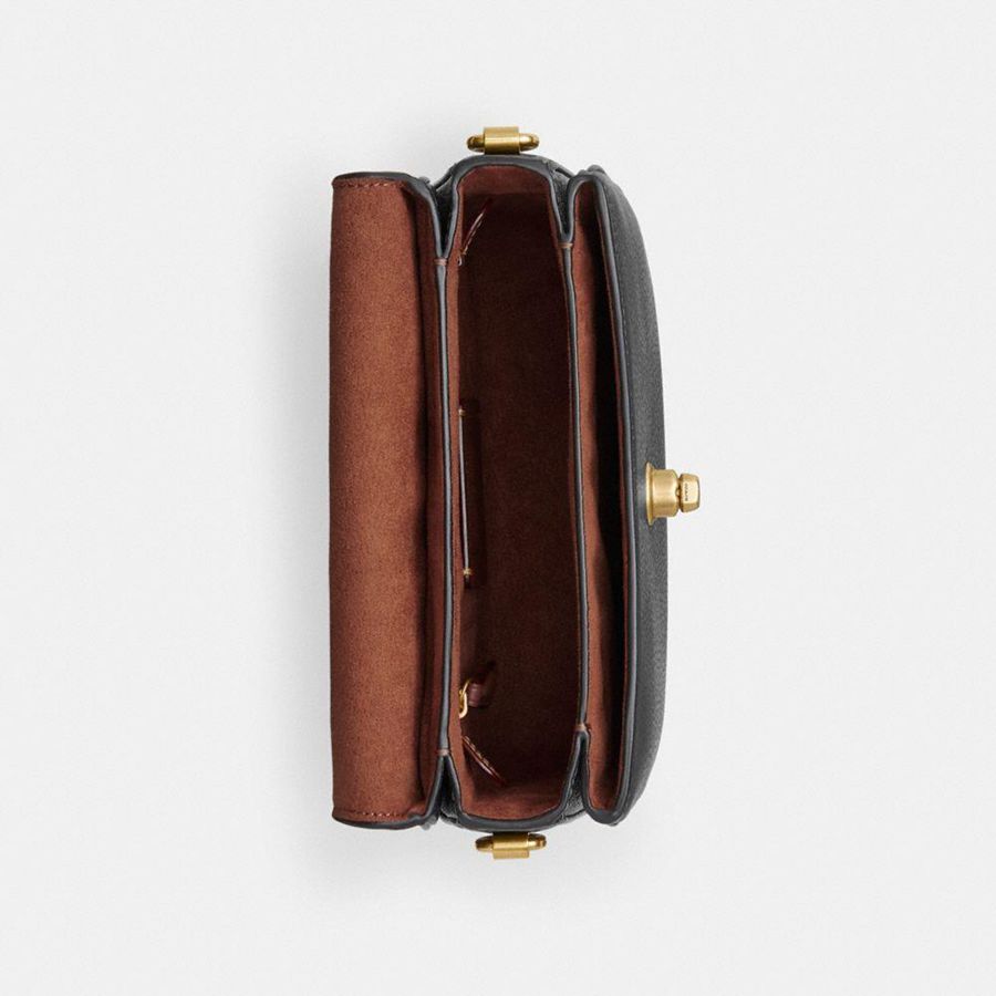 COACH® Cassie 19 Women Crossbody Bag Black | BJZO60549