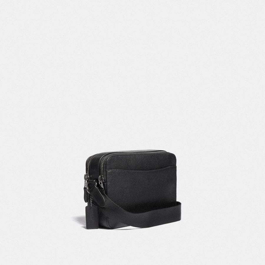 COACH® Charter 24 Women Crossbody Bag Black | UIVW83490