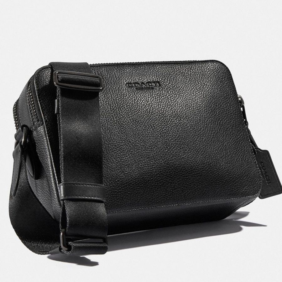 COACH® Charter 24 Women Crossbody Bag Black | UIVW83490