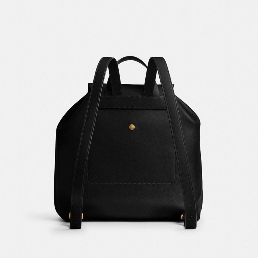 COACH® Crosby Women Backpack Black | ZLRX60952