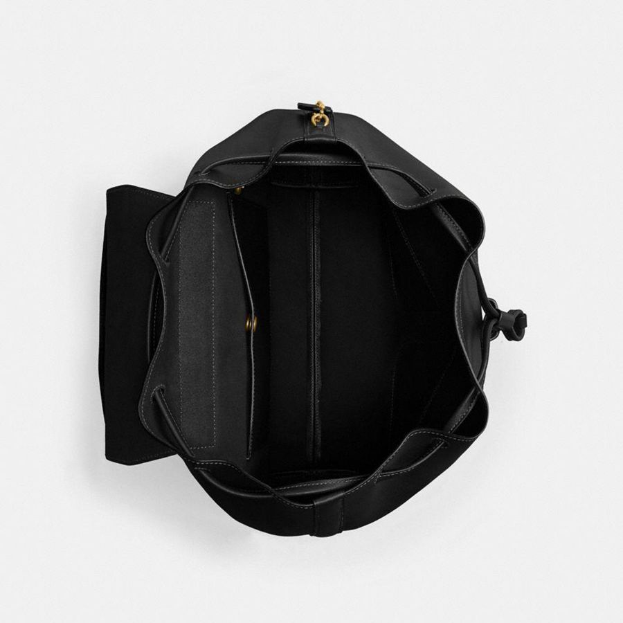 COACH® Crosby Women Backpack Black | ZLRX60952