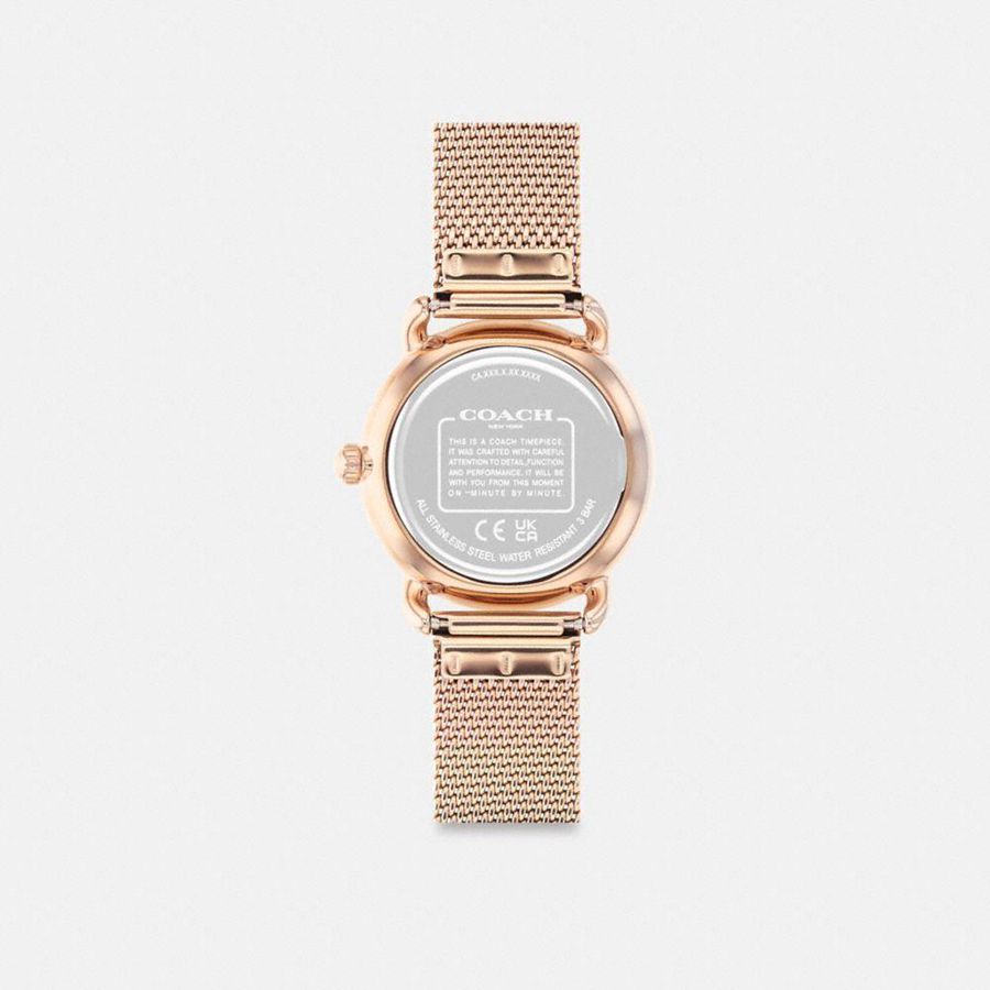 COACH® Elliot, 28 Mm Women Watches Gold | MWAD12698