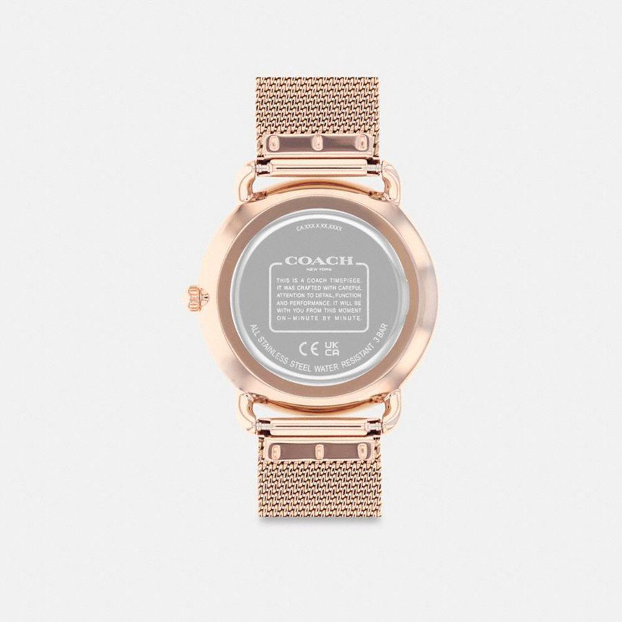 COACH® Elliot, 36 Mm Women Watches Gold | CMRJ02834