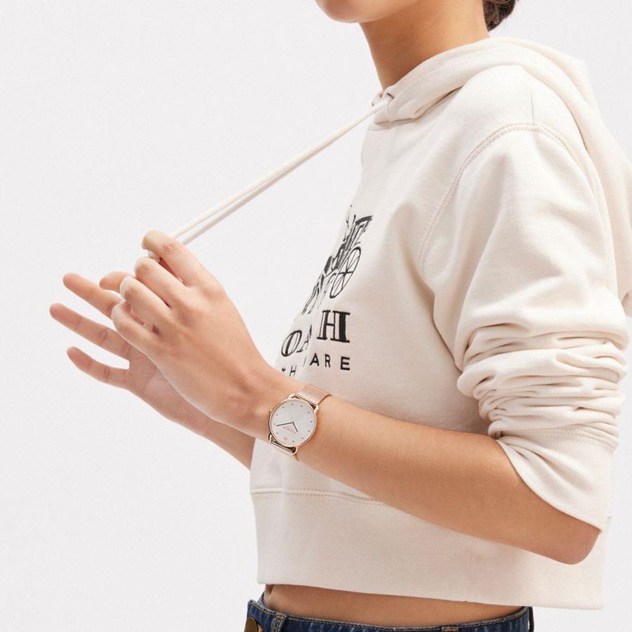 COACH® Elliot, 36 Mm Women Watches Gold | CMRJ02834