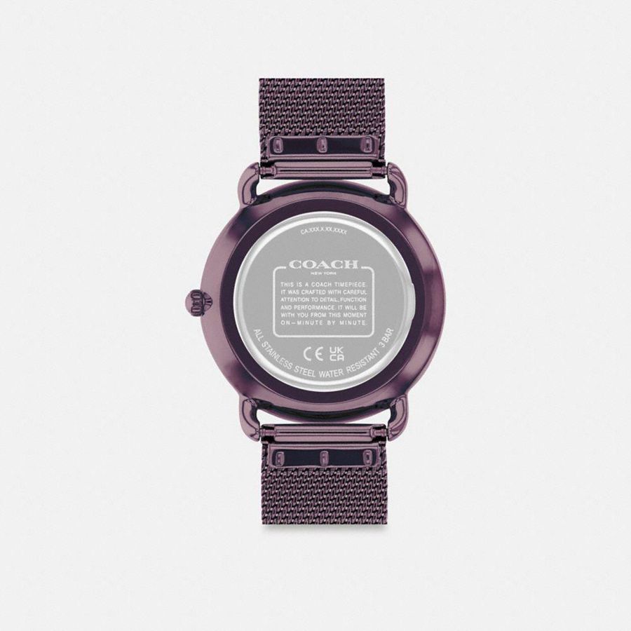 COACH® Elliot, 36 Mm Women Watches Purple | ONGR57901