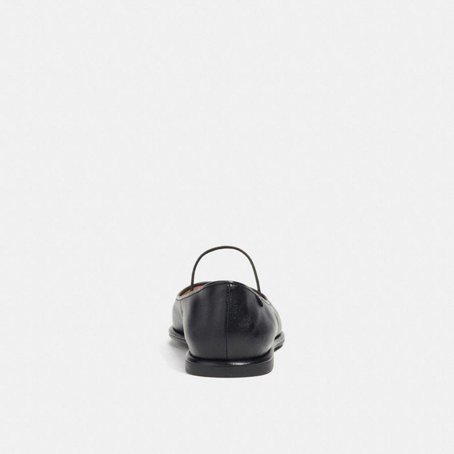 COACH® Emilia Mary Jane Women Loafers Black | UQIV05428