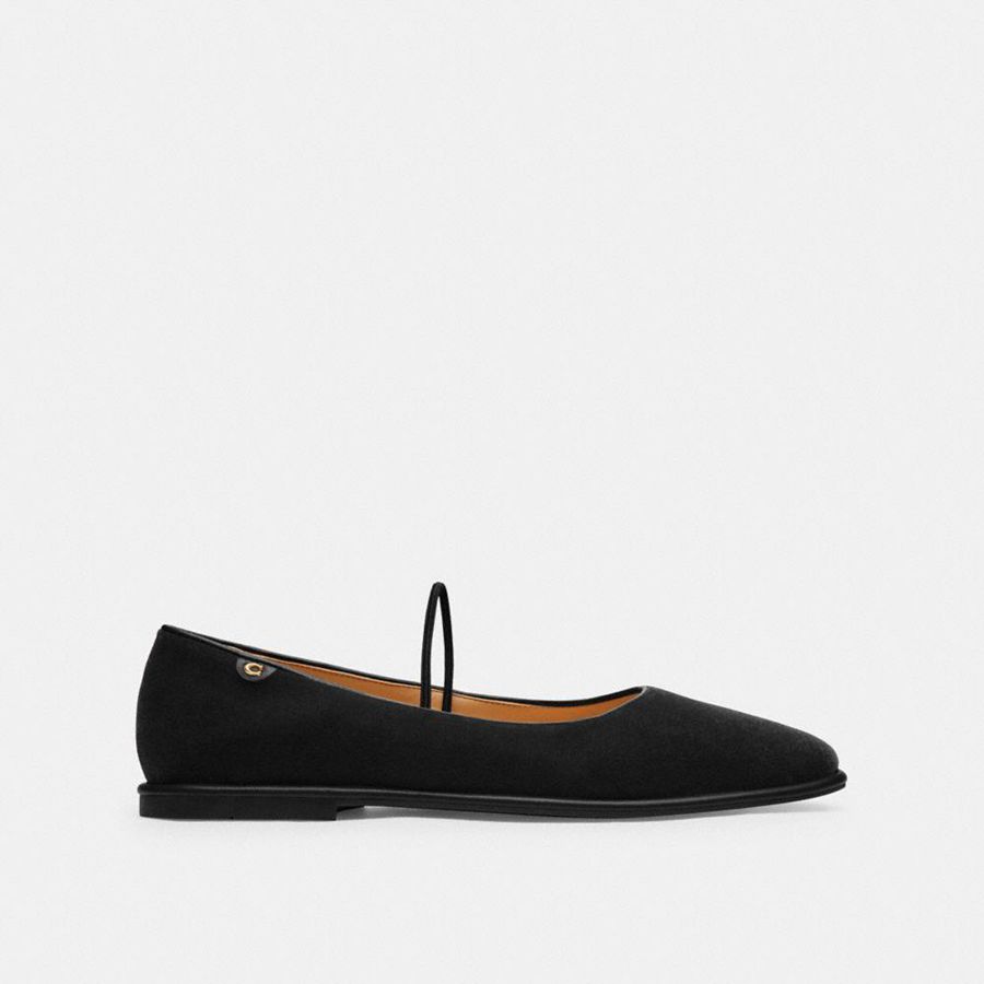COACH® Emilia Mary Jane Women Loafers Black | UNLO37450