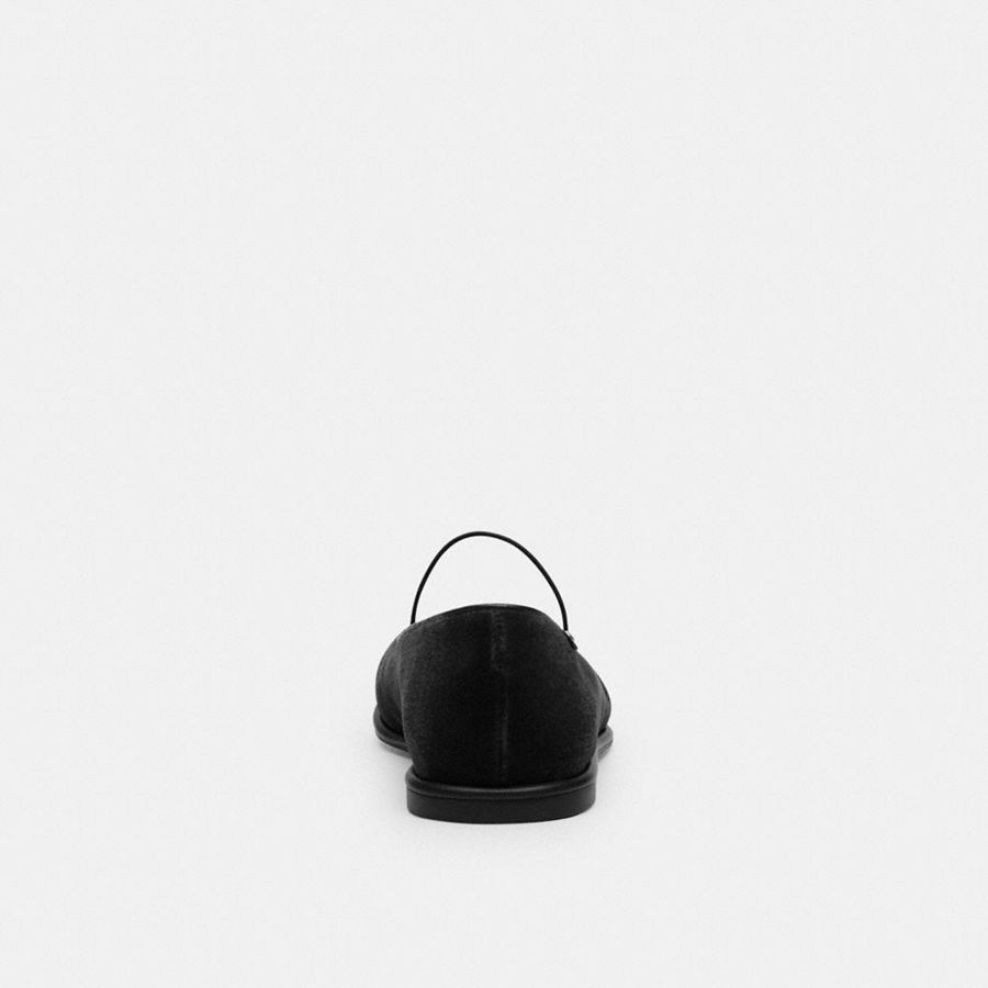 COACH® Emilia Mary Jane Women Loafers Black | UNLO37450