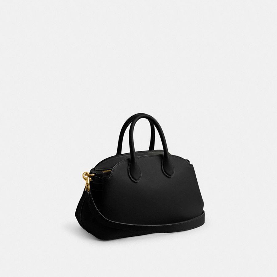 COACH® Empire Carryall 26 Women Tote Bags Black | MHXV21486