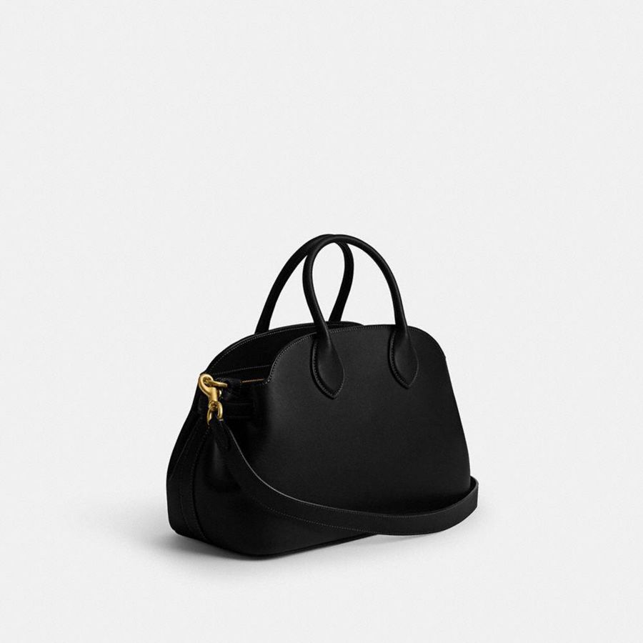 COACH® Empire Carryall 35 Women Tote Bags Black | KRPB87263