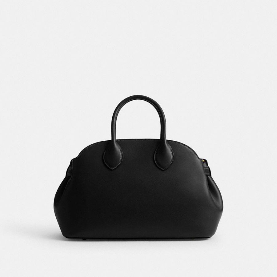 COACH® Empire Carryall 35 Women Tote Bags Black | KRPB87263