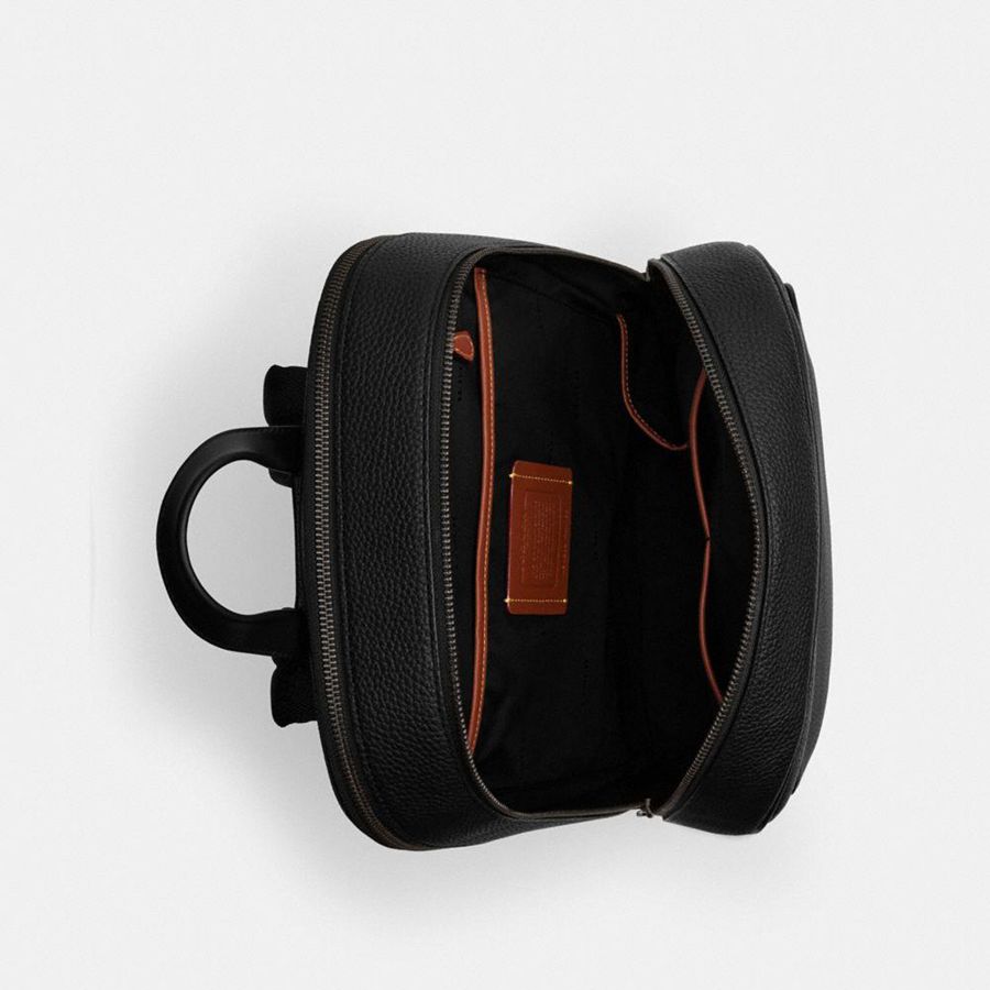 COACH® Gotham Men Backpack Black | WLEY16204