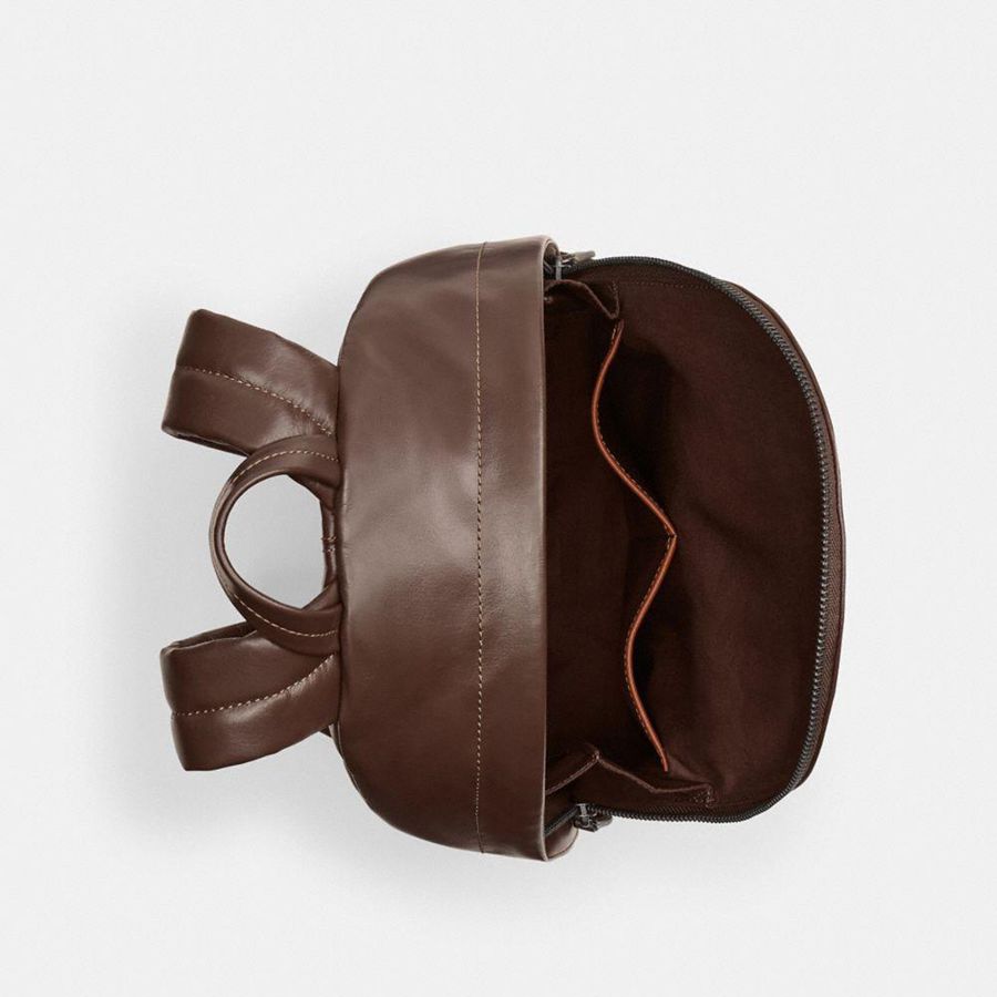 COACH® Hall 22 Men Backpack Brown | MNQC05614