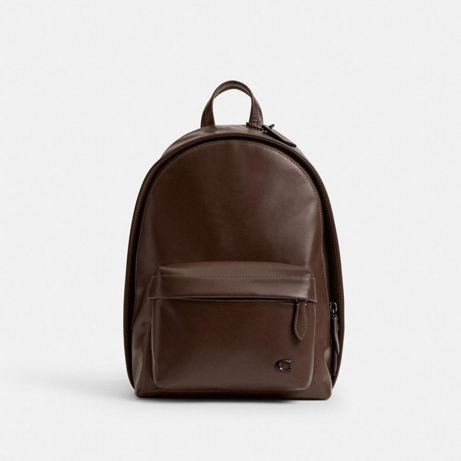 COACH® Hall 22 Men Backpack Brown | MNQC05614