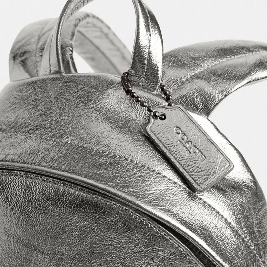 COACH® Hall 22 Men Backpack Silver | RPED16937